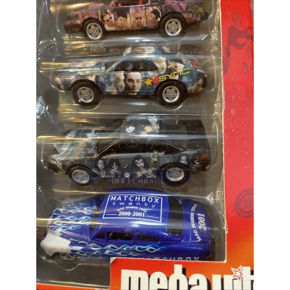 RACING CHAMPIONS HOT TRACKS *NSYNC MEGA HIT FIVE PACK DIE CAST‎ Vintage